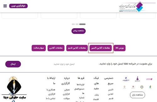  ورود به سایت کارگزاری تامین سرمایه نوین nibb.ir