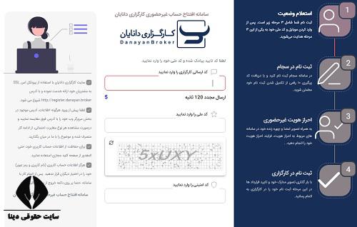  ورود به سایت کارگزاری دانایان danayan.broker 