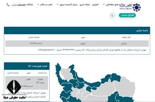  ثبت نام کارگزاری گنجینه سپهر پارت