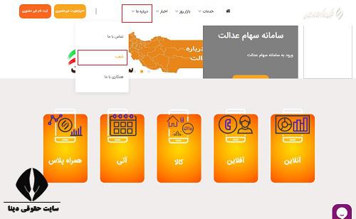  ورود به سایت کارگزاری نماد شاهدان namadbroker.ir 